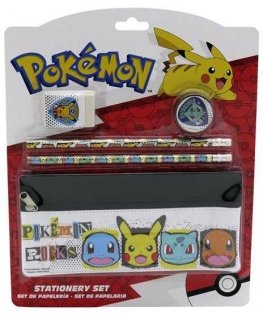 Cyp Brands Stationery Set with Pokemon Pencil Case