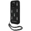 Karl Lagerfeld Karl Lagerfeld Saffiano Crystals with Chain iPhone 16 Pro Case – Black Karl Lagerfeld Karl Lagerfeld Saffiano Crystals with Chain iPhone 16 Pro Case – Black