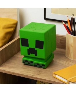 Paladone Minecraft Creeper SquishyGlo Silicone Įkraunama Lempa
