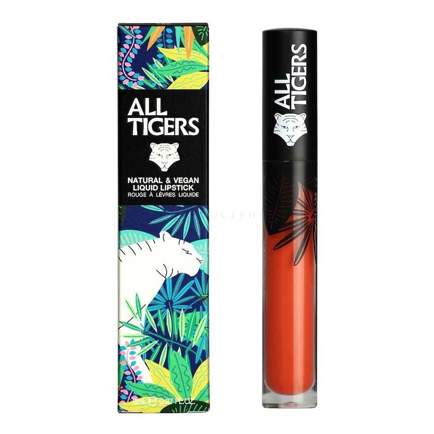 All Tigers Natural & Vegan Liquid Lipstick 785 Hear Me Roar 8ml lipstick – 2