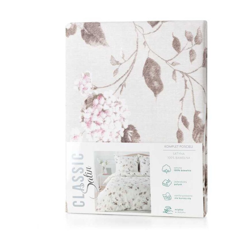 Eurofirany Bedding set CLASSIC SATIN | SPRING 45 (200x220-cm, 70x80-cm-2-pcs) – 4