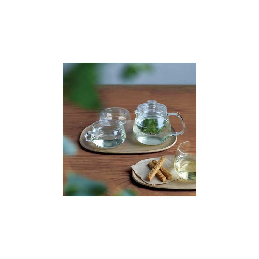 KINTO - UNITEA teapot with glass tea strainer 450ml – 5