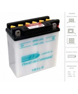 Landport Akumuliatorius 5 Ah 60A EN 12V
