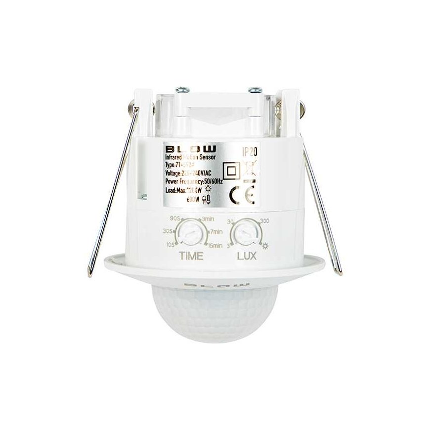 BLOW MS-02 ceiling motion sensor 360° recessed white