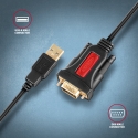 Axagon ADS-1PSN USB-A 2.0 - serial RS-232 DB9-M Prolific adapter cable 1.5m - Adapter - Digital/Date Axagon ADS-1PSN USB-A 2.0 - serial RS-232 DB9-M Prolific adapter cable 1.5m - Adapter - Digital/Date