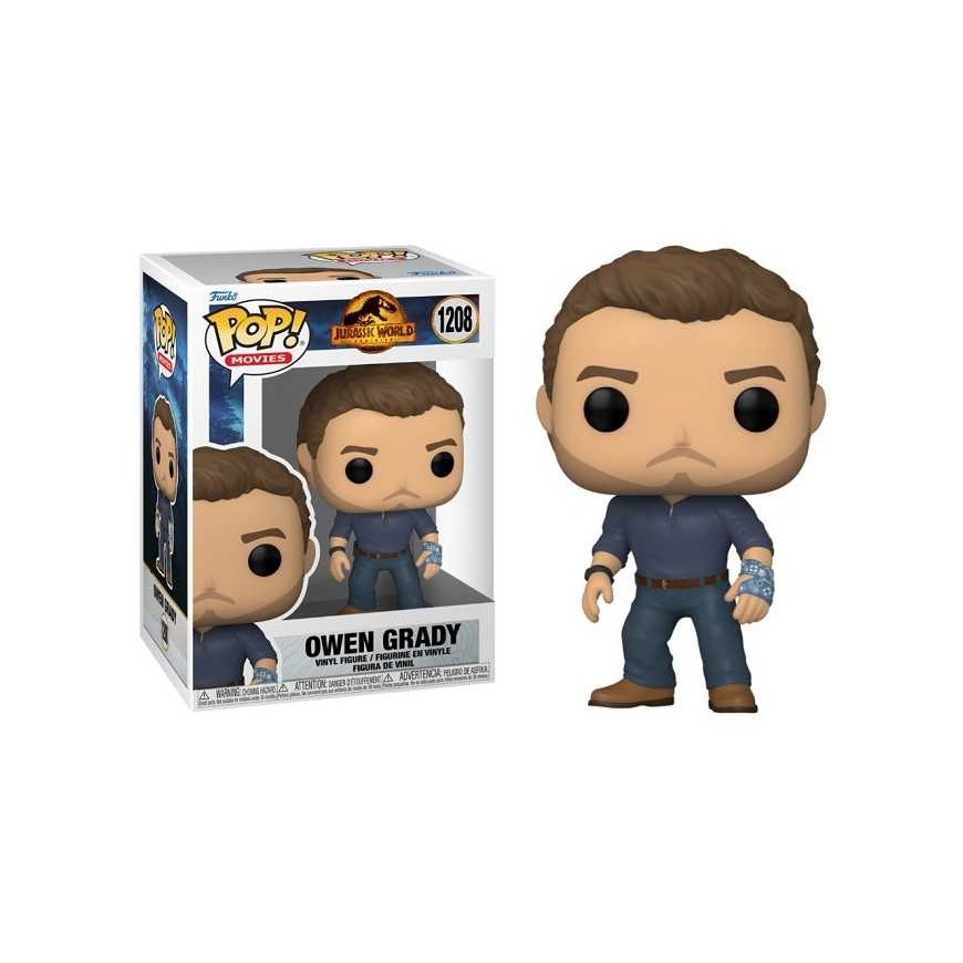 FUNKO POP! Vinyylihahmo: Jurassic World - Owen Grady – 3