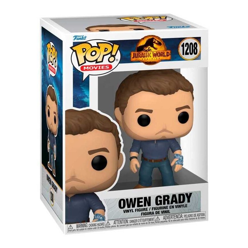 FUNKO POP! Vinyylihahmo: Jurassic World - Owen Grady – 5