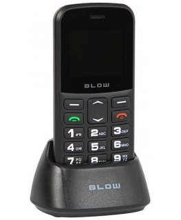 Telephone for seniors BLOW Black with S18D stand