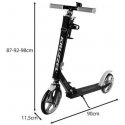 Spidoo scooter pilka Kruzzel 25629 Spidoo scooter pilka Kruzzel 25629