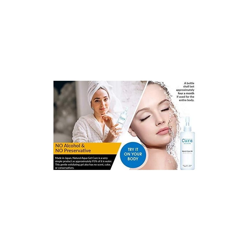 Cure Natural Aqua Gel -hilsettä ehkäisevä kasvogeeli Cure Cure 250 ml – 5