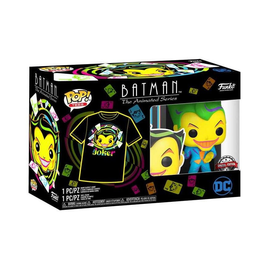 Funko Set figure POP & Tee DC Comics Batman Joker Exclusive – 5