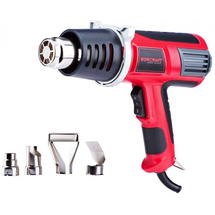 Blower Worcraft HG20-600 2000 W + accessories