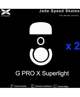 X-Raypad Jade Skates Logitech G Pro X Superlight Baltas 2 vnt. (Balti) Pakaitiniai Pelė Feet