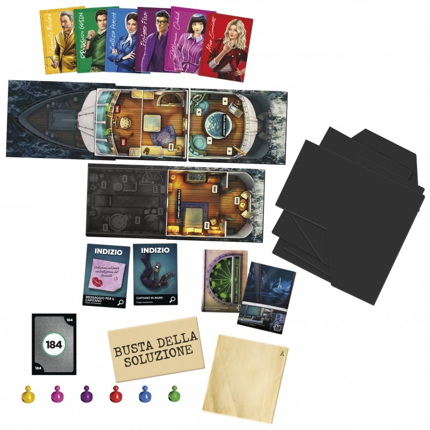 Hasbro Gaming Clue Sabotage on the High Seas 60 min Board game Detective – 2