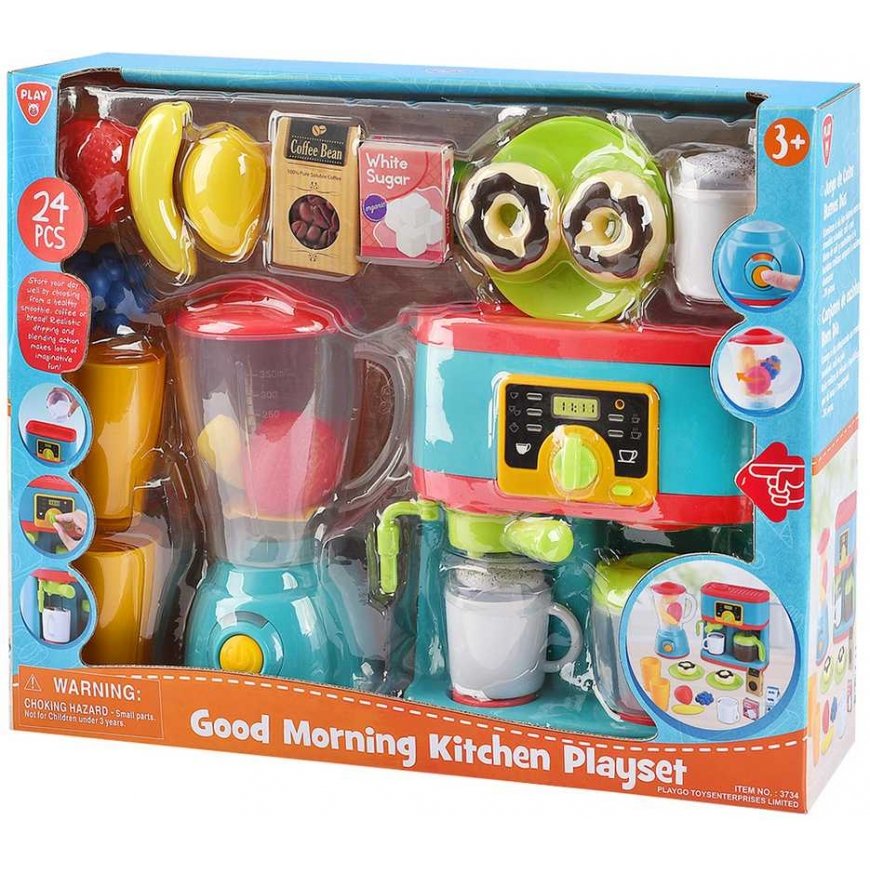 PLAYGO kitchen play set, 22 pcs., 3734 – 2