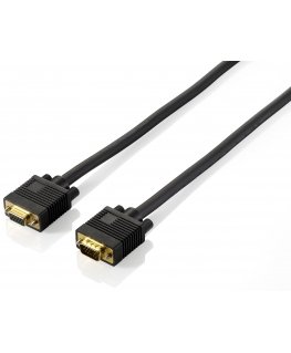 Equip 218130 VGA кабель 1,8 m VGA (D-Sub) Черный