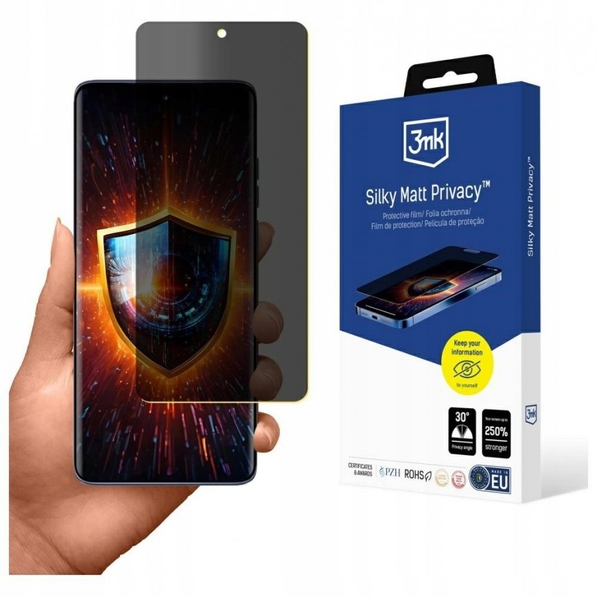 3mk Silky Matt Privacy do Motorola Edge 60 Fusion