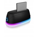 ICY BOX IB-1124L-C3 USB 3.2 Gen 1 (3.1 Gen 1) Type-B Melns ICY BOX IB-1124L-C3 USB 3.2 Gen 1 (3.1 Gen 1) Type-B Melns