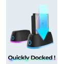 ICY BOX IB-1124L-C3 USB 3.2 Gen 1 (3.1 Gen 1) Type-B musta ICY BOX IB-1124L-C3 USB 3.2 Gen 1 (3.1 Gen 1) Type-B musta