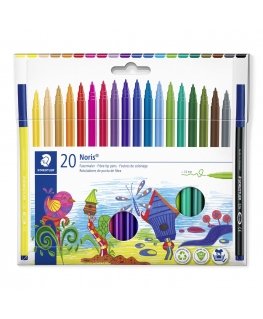 Staedtler 326 C20 permanent marker Bullet tip Assorted colours 20 pc(s)