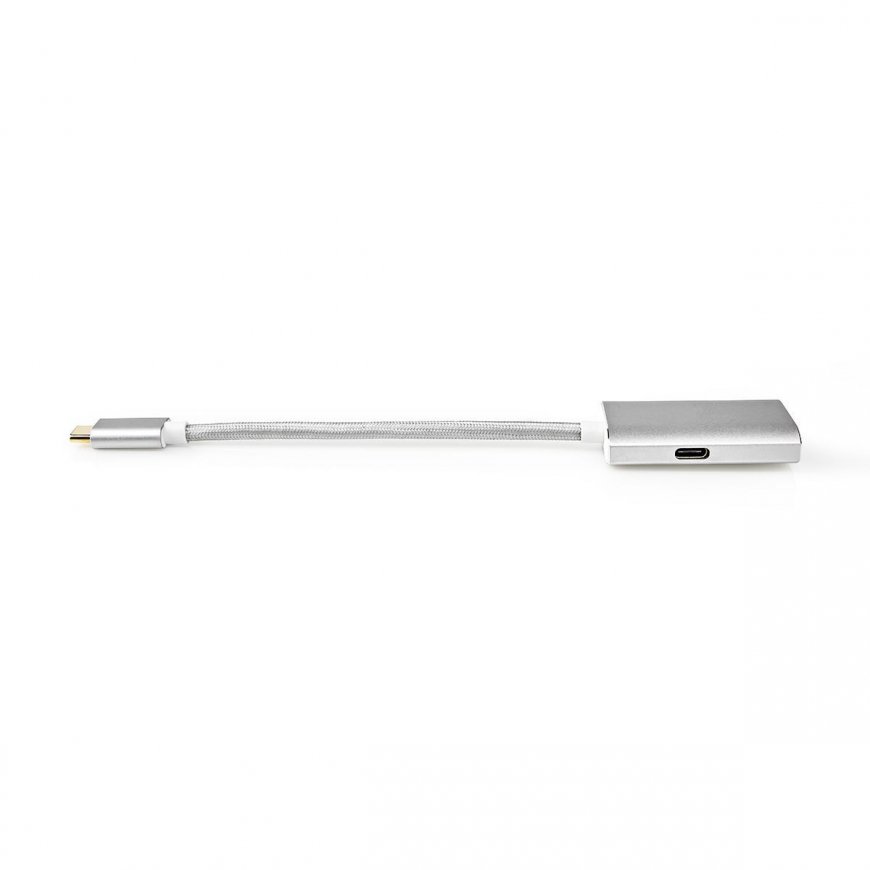 Nedis CCTB64480AL02 videokaapeli-adapteri 0,2 m USB Type-C DisplayPort Hopea – 2