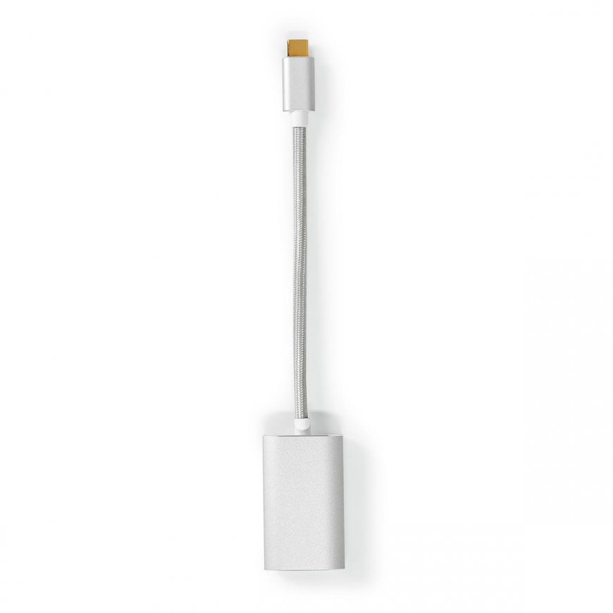 Nedis CCTB64480AL02 videokaapeli-adapteri 0,2 m USB Type-C DisplayPort Hopea – 4