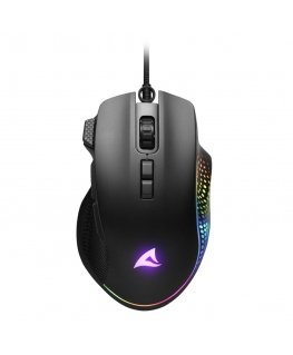Sharkoon SHARK Force 3 hiiri Pelaaminen Oikeakätinen USB A-tyyppi Optinen 12800 DPI