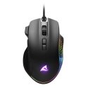 Sharkoon SHARK Force 3 hiiri Pelaaminen Oikeakätinen USB A-tyyppi Optinen 12800 DPI