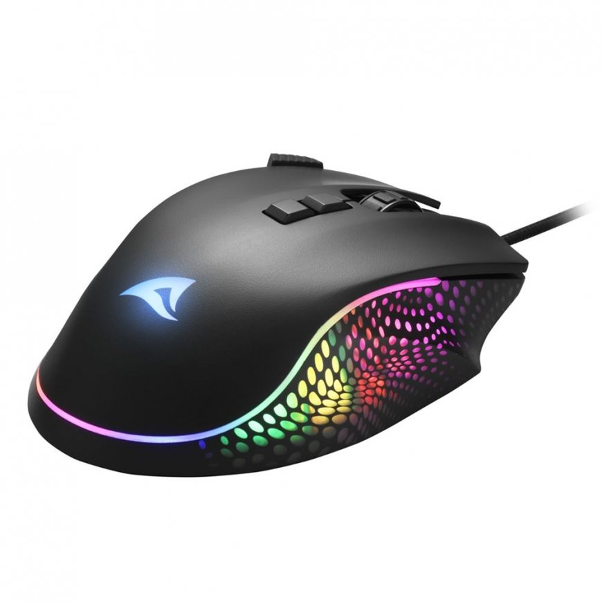 Sharkoon SHARK Force 3 hiiri Pelaaminen Oikeakätinen USB A-tyyppi Optinen 12800 DPI – 3