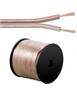 Alcasa SH-LKT75 audio kabelis 100 m Vara krāsa, Caurspīdīgs