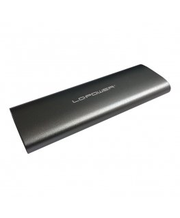 LC-Power LC-M2-C-MULTI-2 saugojimo diskų korpusas SSD korpusas Antracitas M.2