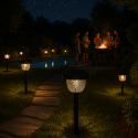 Forever Light FLS-30 Solar LED Garden Lamp with Steel Post Forever Light FLS-30 Solar LED Garden Lamp with Steel Post