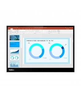 Lenovo ThinkVision M14d LED display 35,6 cm (14") 2240 x 1400 pikseliä 2.2K musta