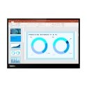 Lenovo ThinkVision M14d LED display 35,6 cm (14") 2240 x 1400 pikseļi 2.2K Melns Lenovo ThinkVision M14d LED display 35,6 cm (14") 2240 x 1400 pikseļi 2.2K Melns
