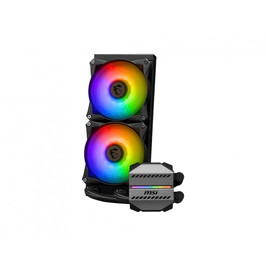 MSI MAG Coreliquid M240 Procesorius Universalusis skystinis aušintuvas 24 cm Juoda – 4