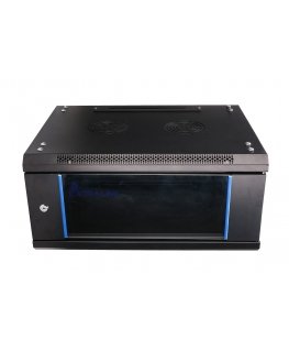 Extralink Rackmount cabinet 4U 600x450 Black wall mounted