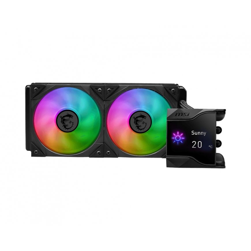 MSI MPG Coreliquid D240 Protsessor Vedeljahutuskomplekt 12 cm Must 1 tk