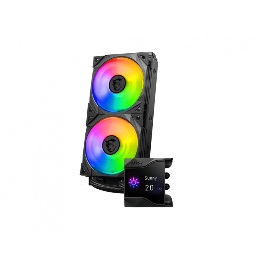 MSI MPG Coreliquid D240 Processor Liquid cooling kit 12 cm Black 1 pc(s) – 4