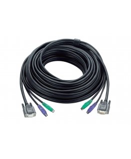 ATEN PS/2 KVM Cable KVM-kaabel Must 1,2 m