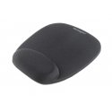 Kensington Foam Mouse Pad with Integrated Wrist Support - Black Kensington Foam Mouse Pad with Integrated Wrist Support - Black