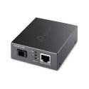 TP-Link TL-FC311A-20 verkon mediamuunnin 1000 Mbit/s Yksittäistila musta