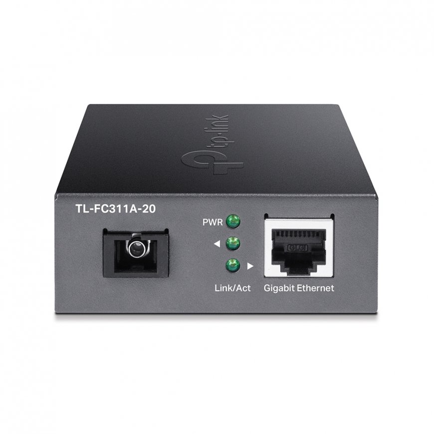 TP-Link TL-FC311A-20 meediakonverter 1000 Mbit/s Üksikrežiim Must – 3