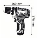Bosch GSR 10,8-2-LI Professional Без ключа Черный, Синий, Красный Bosch GSR 10,8-2-LI Professional Без ключа Черный, Синий, Красный