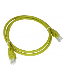Alantec KKU5ZOL0.25 сетевой кабель Желтый 0,25 m Cat5e U/UTP (UTP)