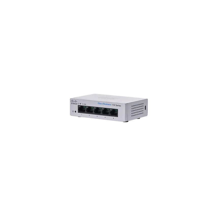 Cisco CBS110 Unmanaged L2 Gigabit Ethernet (10/100/1000) 1U Grey
