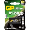 GP Batteries Lithium CR-V9 Vienreizējas lietošanas baterija 9V Litijs GP Batteries Lithium CR-V9 Vienreizējas lietošanas baterija 9V Litijs