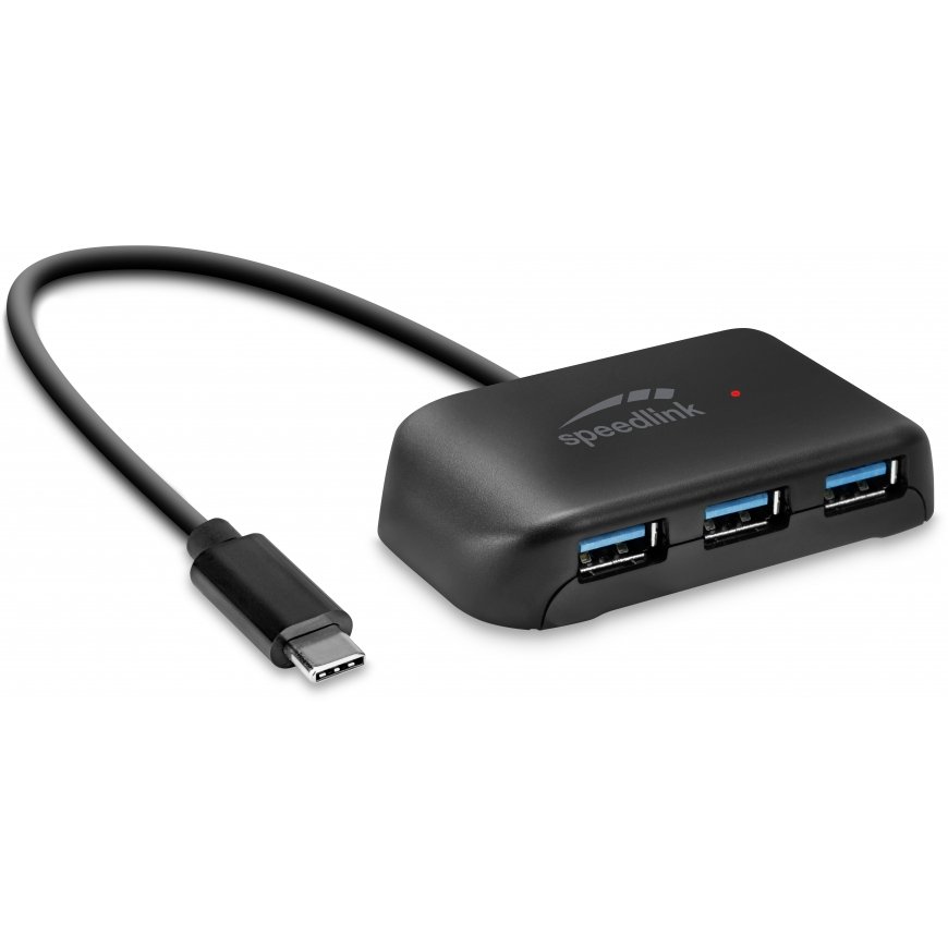 SPEEDLINK SNAPPY EVO USB 3.2 Gen 1 (3.1 Gen 1) Type-C 5000 Mbit/s Melns