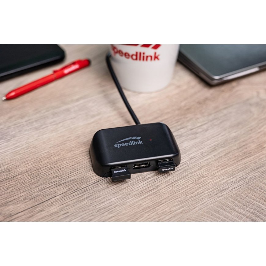 SPEEDLINK SNAPPY EVO USB 3.2 Gen 1 (3.1 Gen 1) Type-C 5000 Mbit/s Melns – 3