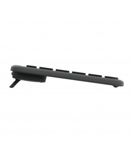 Logitech 920-012451 tastatūra Birojs RF bezvadu sakari + Bluetooth QWERTZ Vācu Grafīts