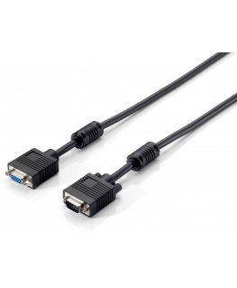 Equip 118800 VGA-kaapeli 1 m VGA (D-Sub) musta